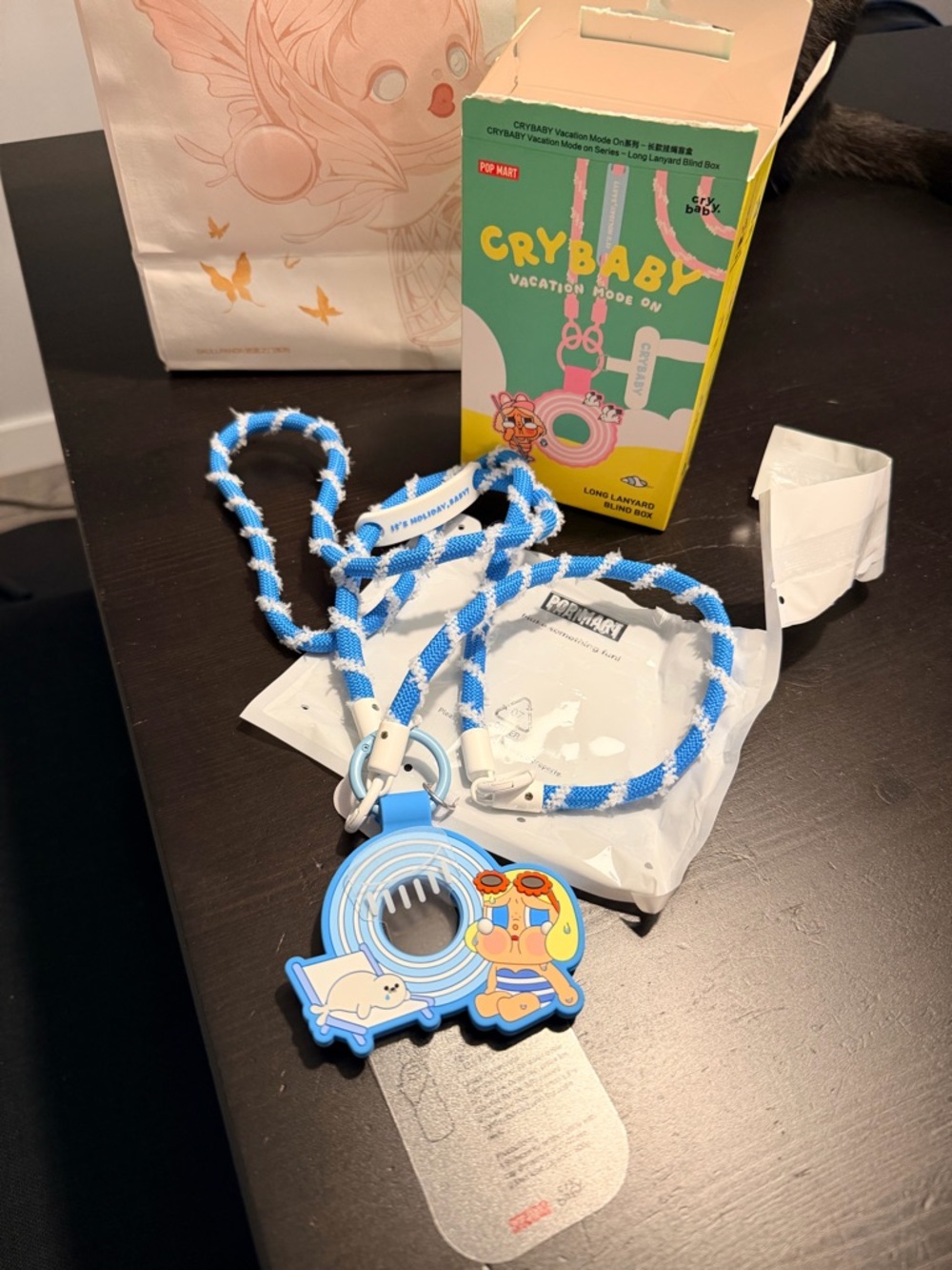 Crybaby phone lanyard